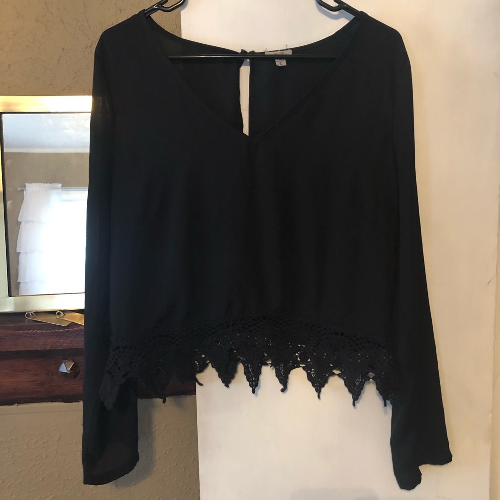 Sheer Chiffon Top